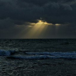 sunset sea cloud photography emotion