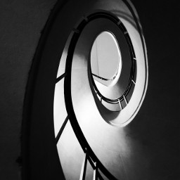 minimal blackandwhite stair minimalism